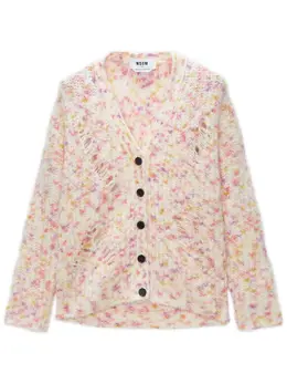 MSGM: Трикотажный кардиган 