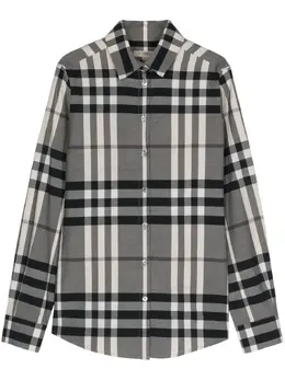 Burberry Pre-Owned: Чёрная рубашка 