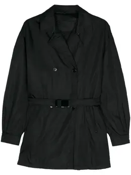 Prada Pre-Owned: Двубортный плащ 