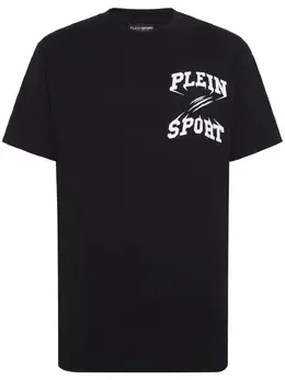 Plein Sport: Футболка с принтом 