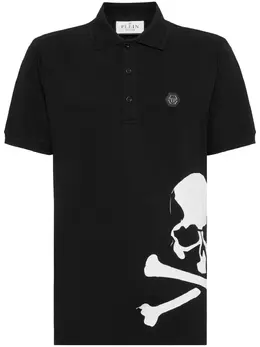 Philipp Plein: Хлопковое поло  Skull