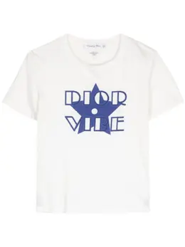 Christian Dior Pre-Owned: Футболка с принтом 