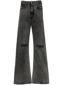 MM6 Maison Margiela: Прямые джинсы 