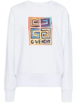 Givenchy: Свитер с принтом 