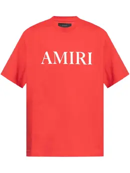 AMIRI: Футболка с принтом 