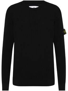Stone Island: Свитер  Compass из шерсти
