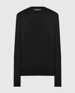 Dolce&Gabbana: Чёрный свитер 