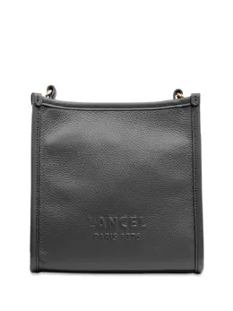 Lancel: Чёрная сумка через плечо 