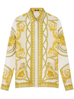 Versace: Шёлковая рубашка  La Coupe des Dieux