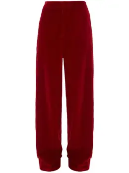 JW Anderson: Бордовые брюки 