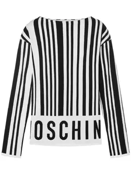 Moschino: Свитер с принтом 