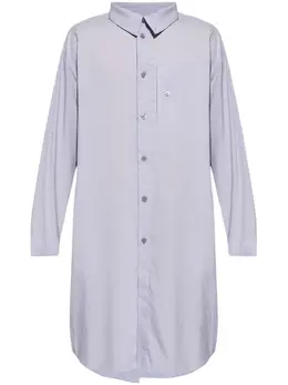 Homme Plissé Issey Miyake: Рубашка с кокеткой 