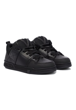 VALENTINO: Чёрные кроссовки 