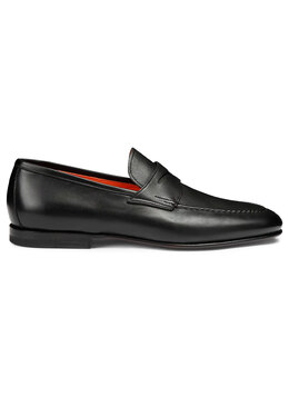 SANTONI: Чёрные туфли 
