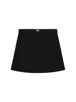 VERSACE: Юбка из вискозы 