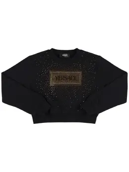 VERSACE: Хлопковый свитшот 