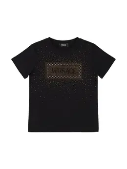 VERSACE: Хлопковая футболка 