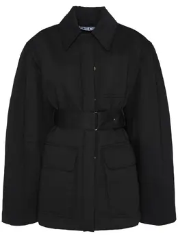 JACQUEMUS: Куртка  Le Blouson с поясом