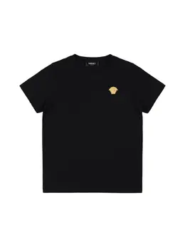 VERSACE: Хлопковая футболка 