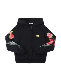 DOLCE & GABBANA: Бавовняні світшоти 