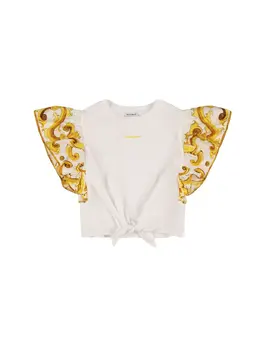 DOLCE & GABBANA: Футболки з принтом  Majolica