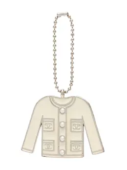 CHANEL Pre-Owned: Белый кардиган 