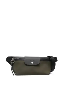 Longchamp: Поясная сумка  Le Pliage цвета хаки