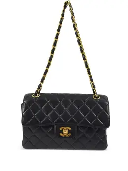 CHANEL Pre-Owned: Чёрная сумка 