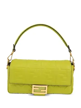 Fendi Pre-Owned: Зелёная сумка 
