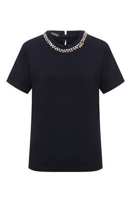 Alberta Ferretti: Хлопковая футболка 