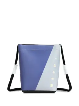 Marni: Фиолетовая сумка 