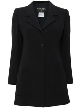 CHANEL Pre-Owned: Однобортный жакет 