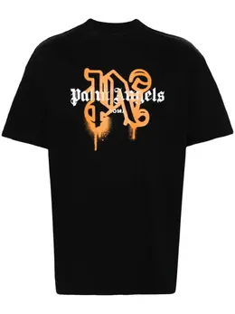 Palm Angels: Футболка с принтом 