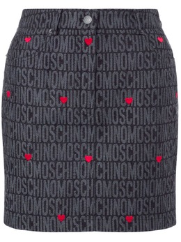Moschino: Жаккардовая юбка 