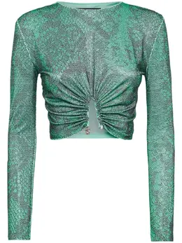 Philipp Plein: Футболка  Crystal со стразами