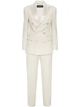 Dsquared2: Белый костюм  Boston
