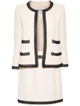 CHANEL Pre-Owned: Белая юбка 