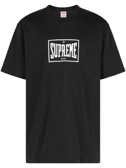 Supreme: Хлопковая футболка  Warm Up