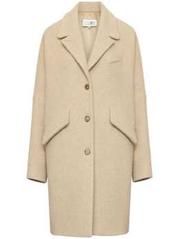 MM6 Maison Margiela: Пальто из шерсти 