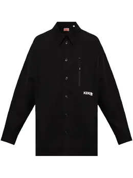Kenzo: Рубашка с принтом 