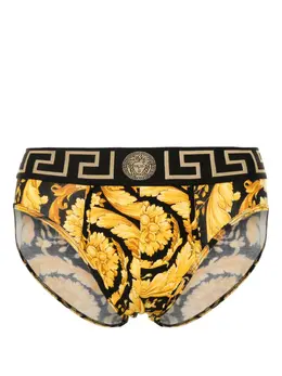 Versace: Трусы  Greca