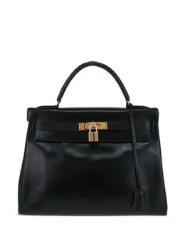 Hermès Pre-Owned: Чёрная сумка 