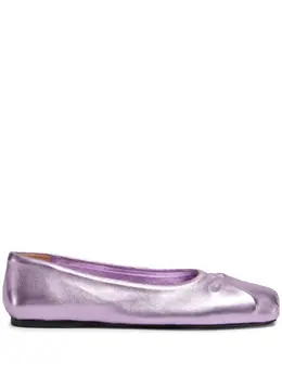 Marni: Розовые балетки 