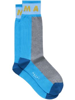 Marni: Голубые носки 