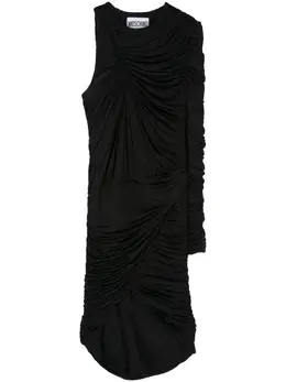 Moschino Pre-Owned: Драпированное платье 