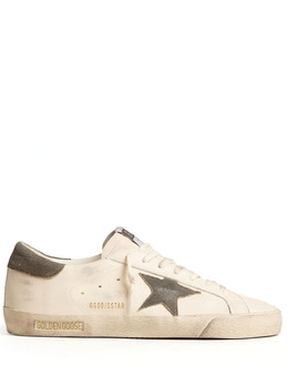 Golden Goose: Белые кроссовки  Super Star