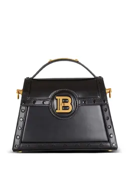 Balmain: Чёрная сумка-шоппер  B-Buzz