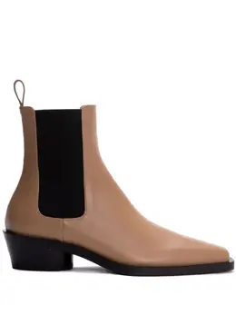 Proenza Schouler: Бежевые ботинки 