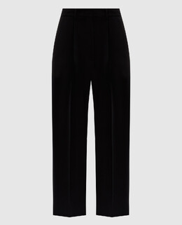 Max Mara Weekend: Чорні брюки 