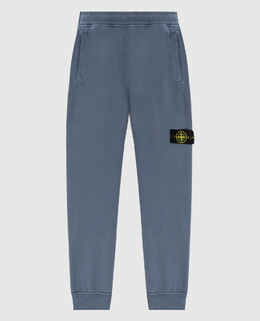 Stone Island: Блакитні брюки 